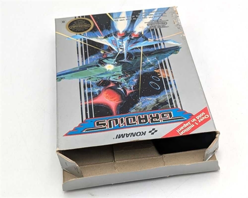 Gradius - Complete In Box - (EEC) - NES Spil (B Grade) (Genbrug)
